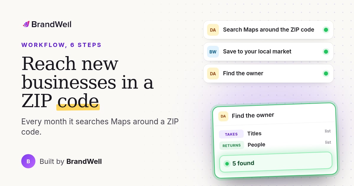 Workflow link preview
