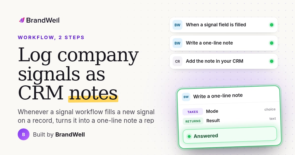 Workflow link preview