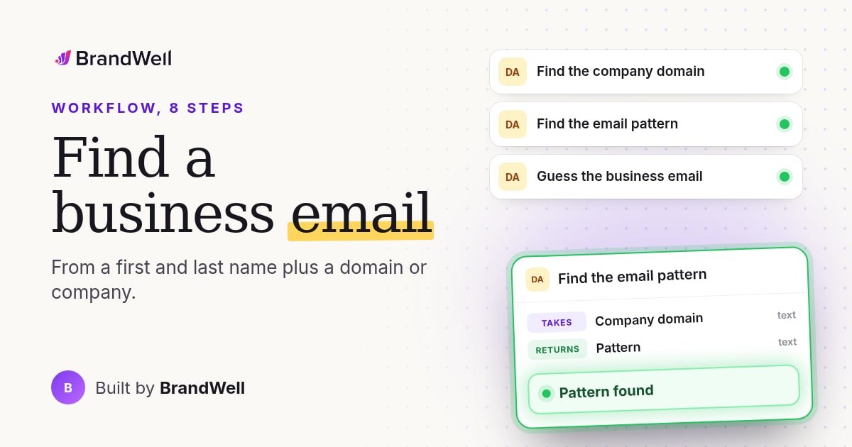Workflow link preview
