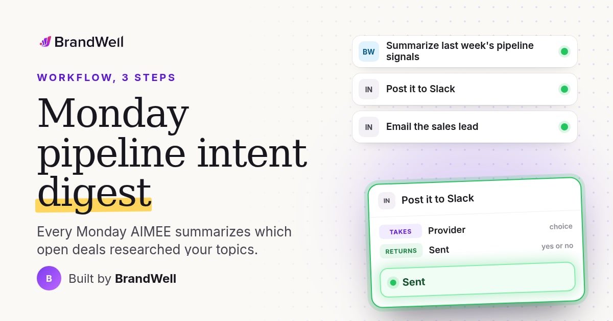 Workflow link preview