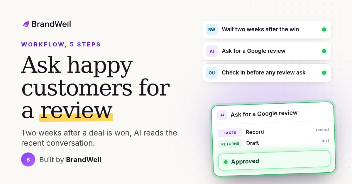 Workflow link preview