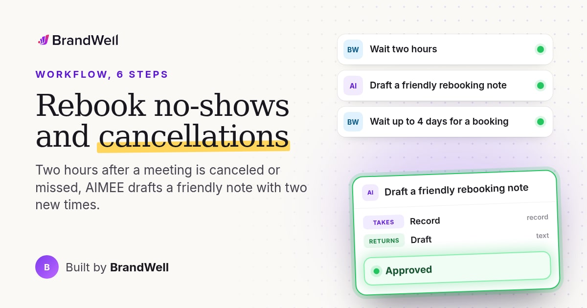 Workflow link preview