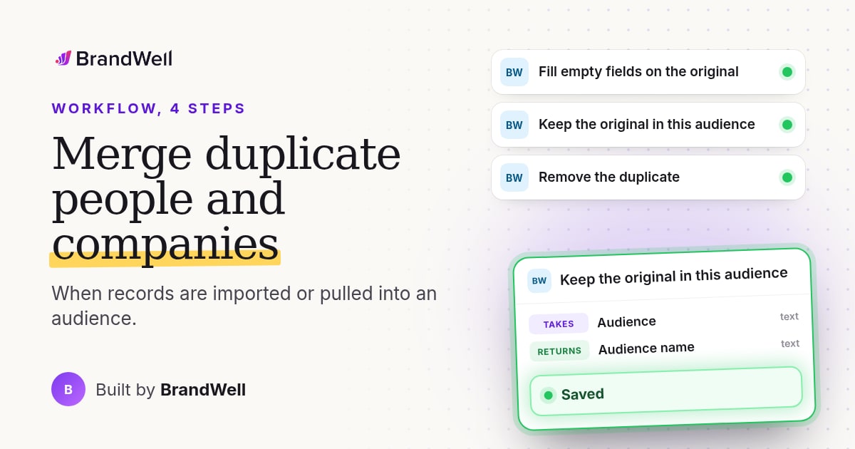 Workflow link preview