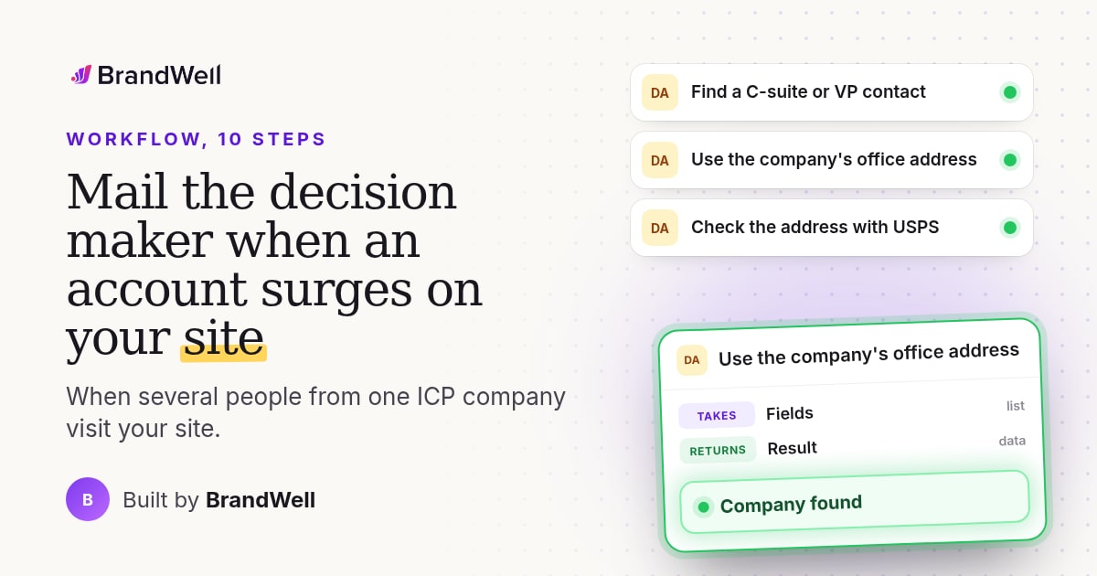 Workflow link preview