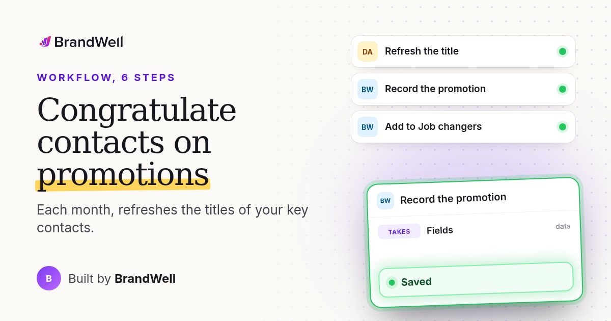Workflow link preview