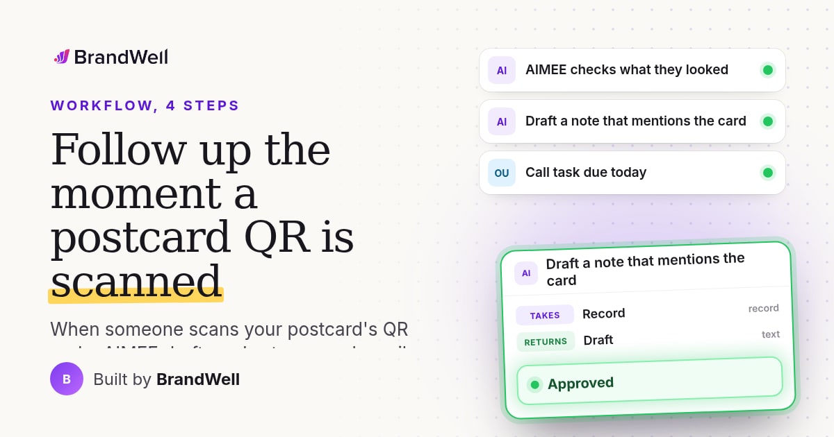 Workflow link preview