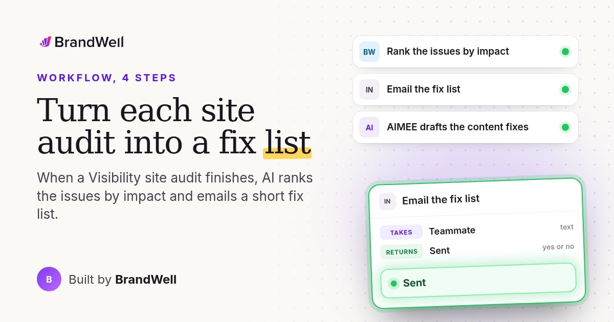 Workflow link preview