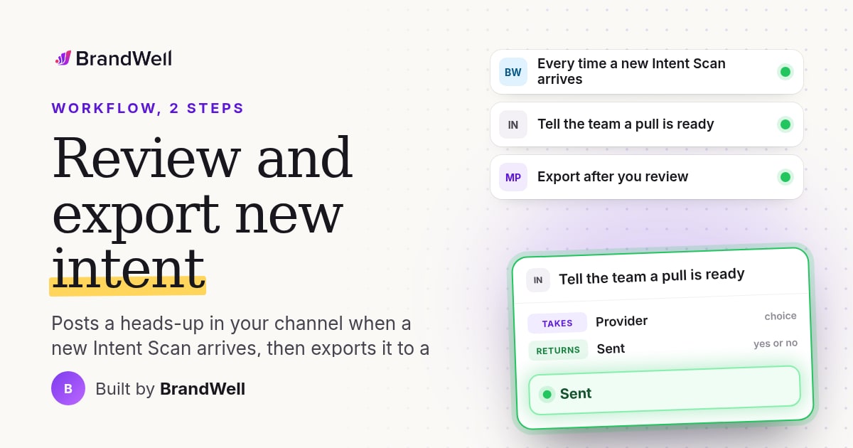 Workflow link preview