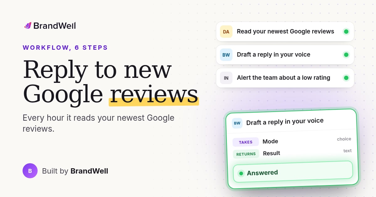 Workflow link preview