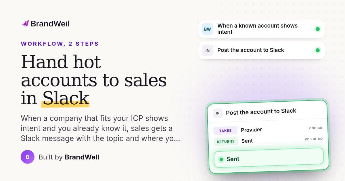 Workflow link preview
