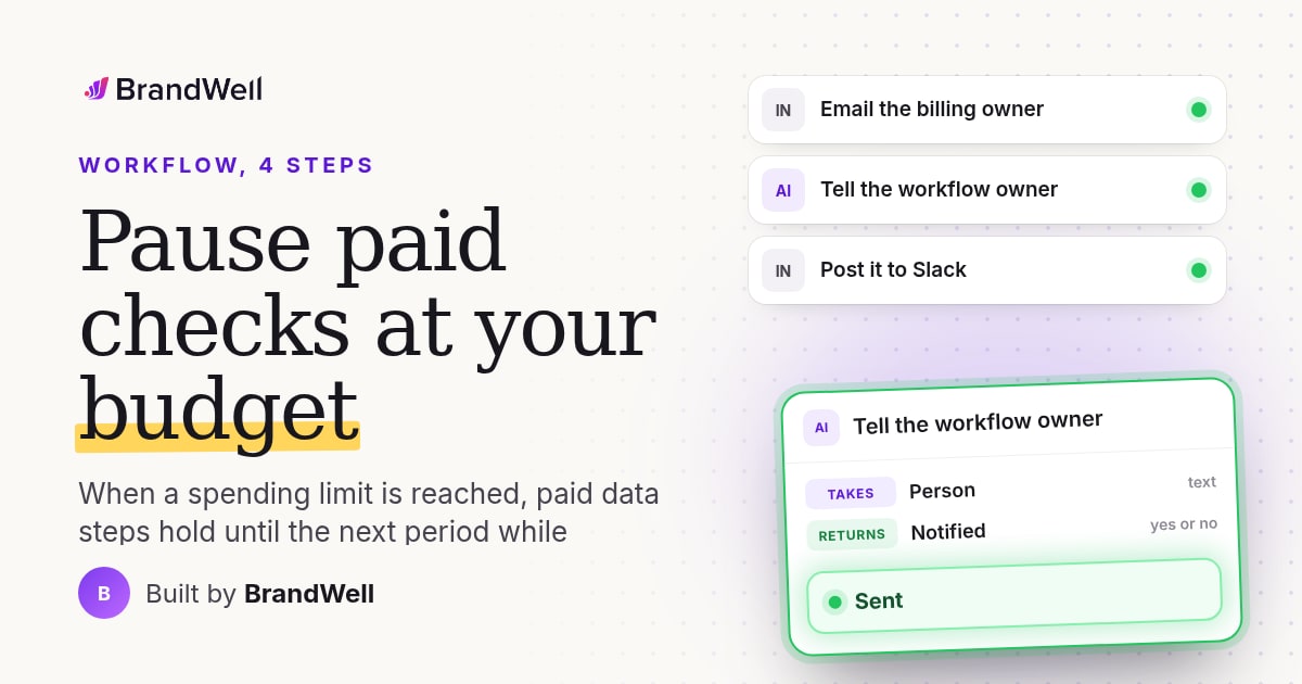 Workflow link preview
