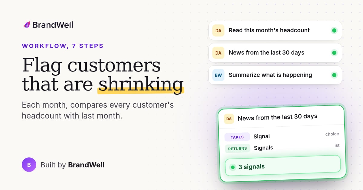 Workflow link preview