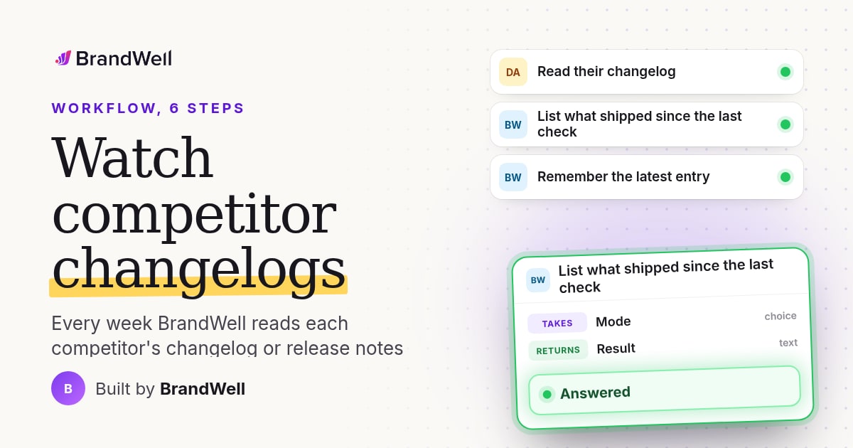 Workflow link preview