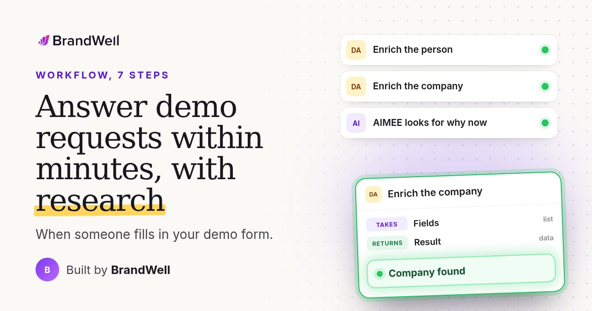 Workflow link preview